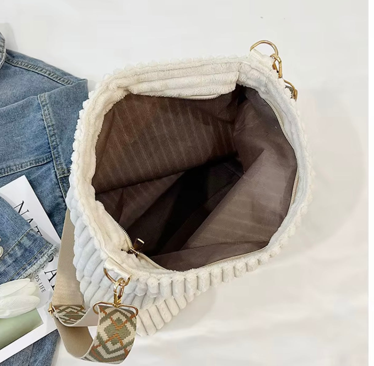 Willow - Corduroy Shopper Purse