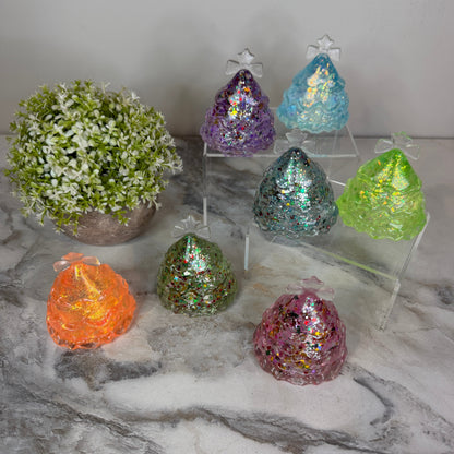 Squishy Toy - Christmas Glitter Tree