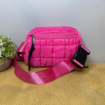 Puffer Belt Bags - Crossbody and Fanny