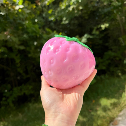 Squishy Toy - Color Changing Strawberry Dough, Jumbo