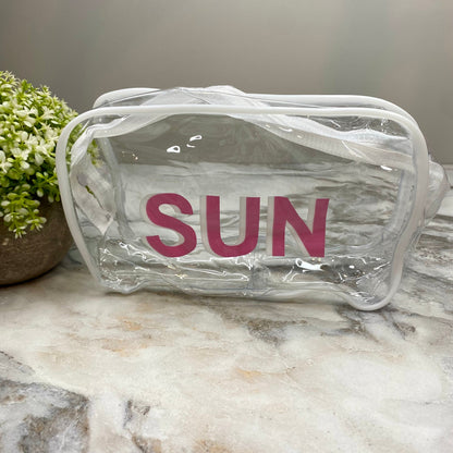 Clear Pouch - Sun