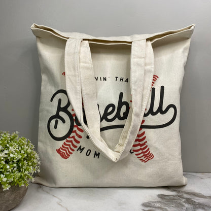 Tote Bag - Baseball Mom Life
