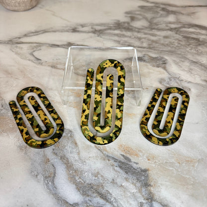 Jumbo Paperclip - Camo
