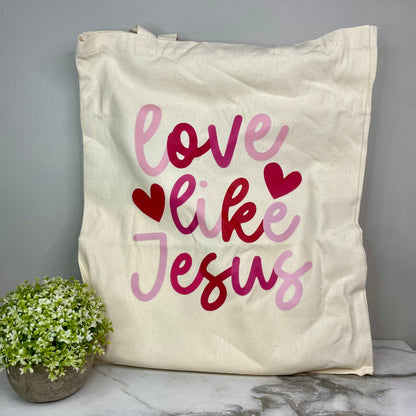 Tote Bag - Valentine’s Day - Love Like Jesus