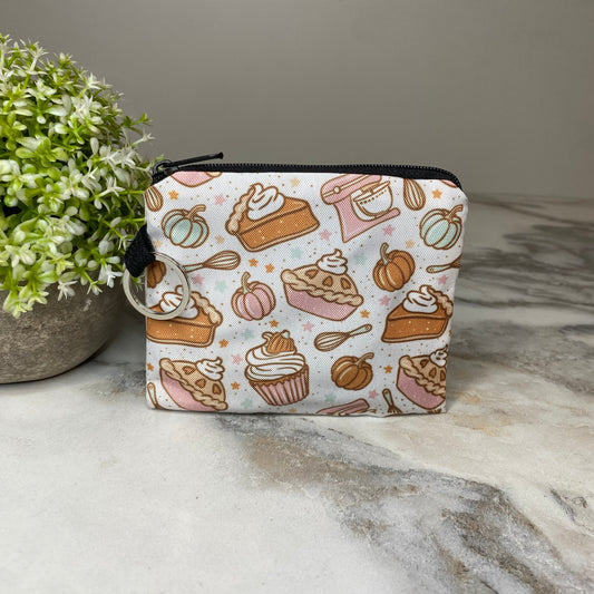 Mini Pouch - Halloween Fall - Pumpkin Pie