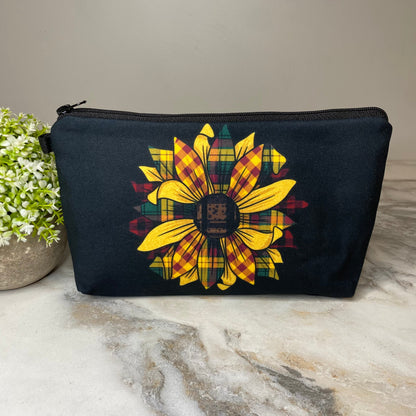 Pouch - Sunflower Plaid