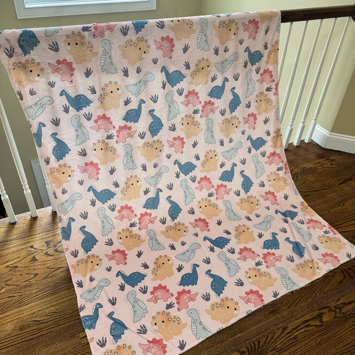 Blanket - Coral Dino