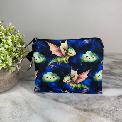 Mini Backpack, Pouch, & Mini Pouch Bundled Set - Dragon Cloud