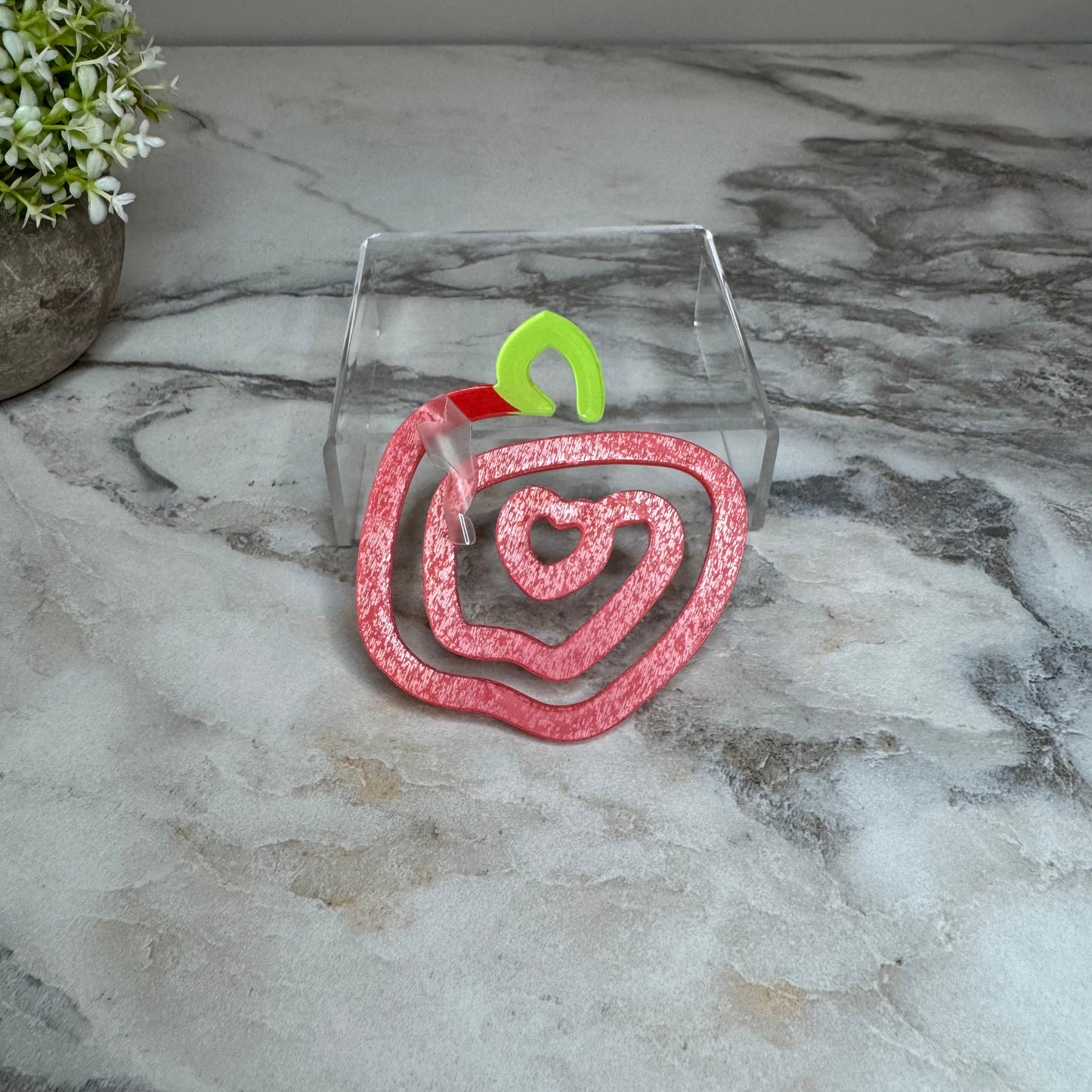 Jumbo Paperclip - Apple Shaped Apple