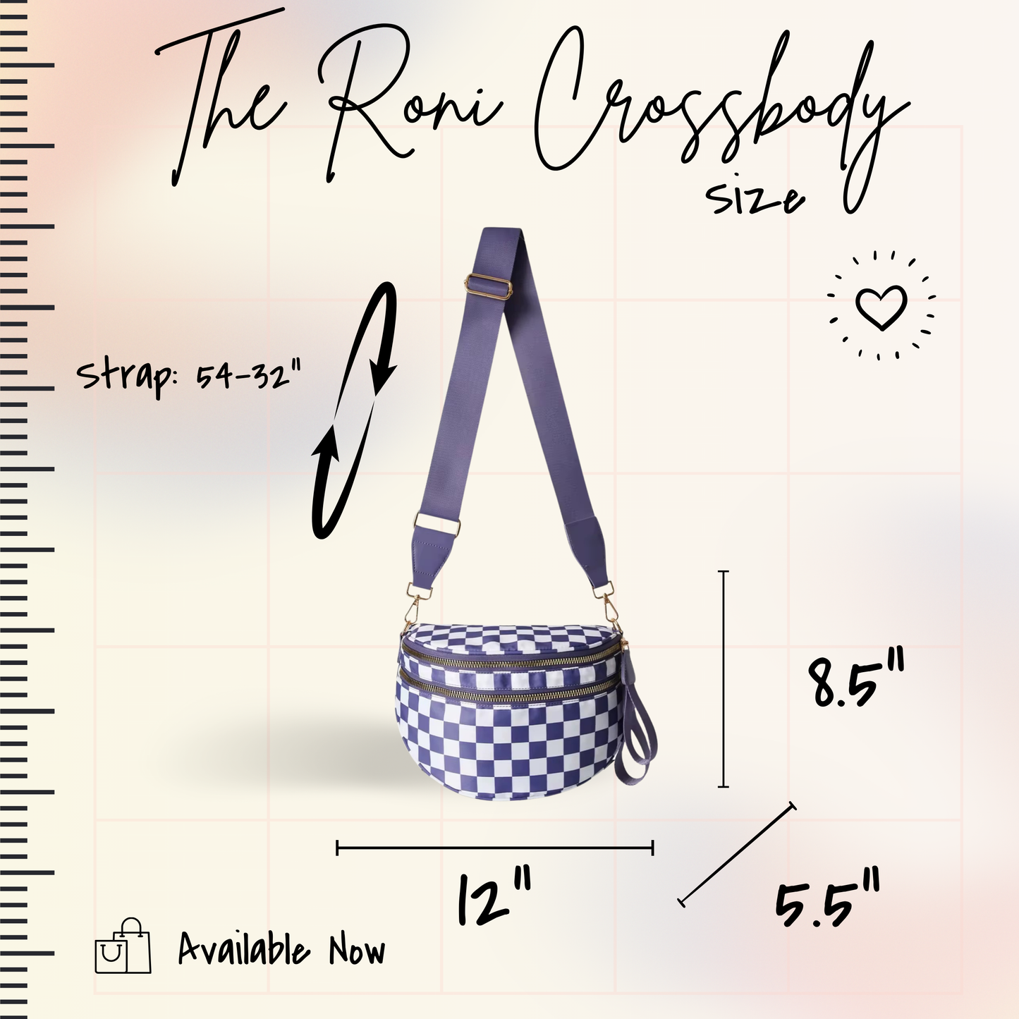 The Roni Nylon Crossbody - Rainbow Animal Print