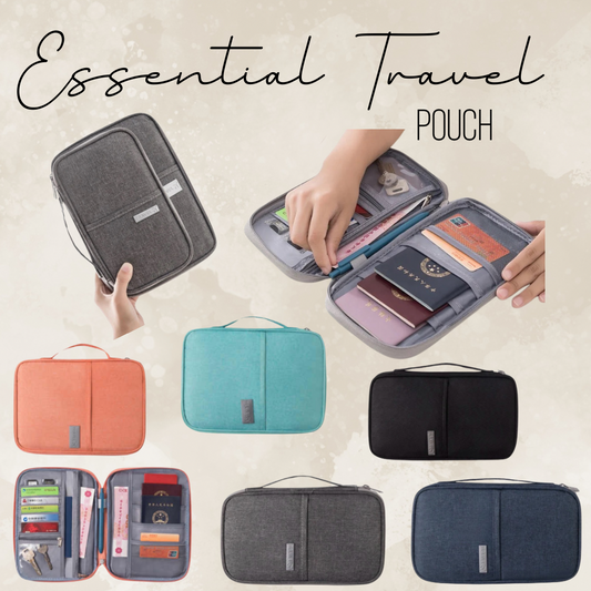 Essential Travel Zip Pouch