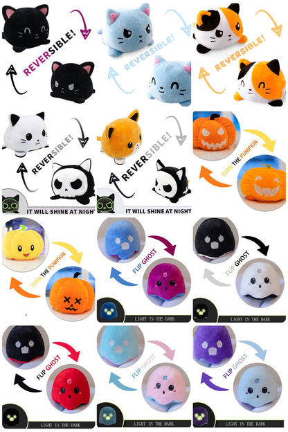 Moody Animals - Pumpkins, Ghost, Dog, & Cat