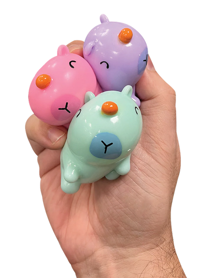 Sticky Bubble Blobbies Toy - Capybara