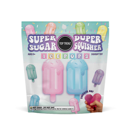 Super Duper Sugar Squisher Toy - Mini Ice Pop 2 Pack