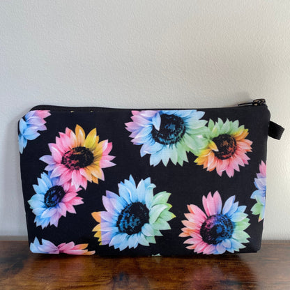 Pouch - Rainbow Sunflower