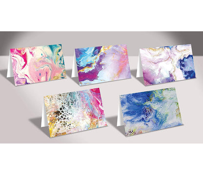 Greeting Card - Watercolor Marble Gift